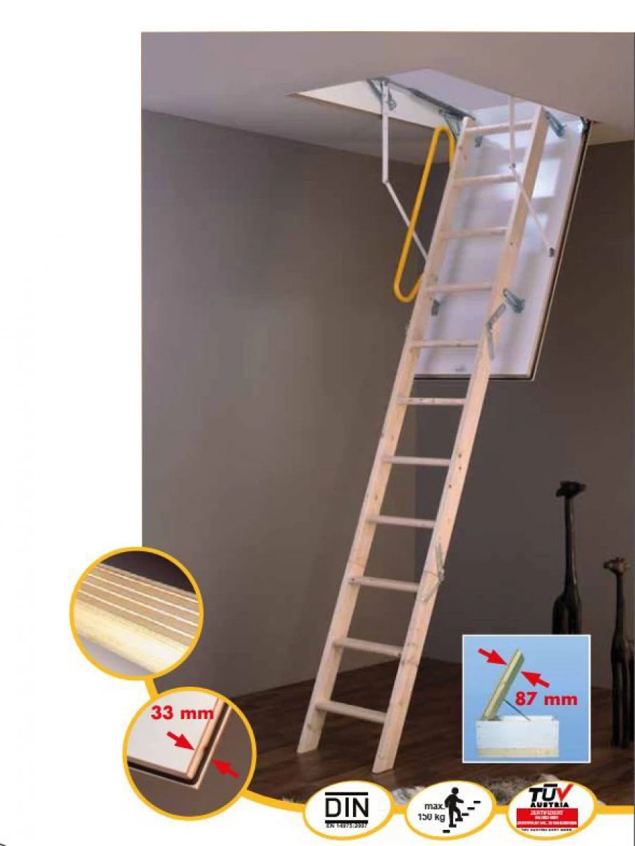 Tavanske Merdevine 120x60cm MC-STEP Termoizolovane